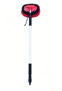 Car Dust Brush Mop Cleaning Tool Long Handle Kit with Chenille Sponge Duster Microfiber Mop Head