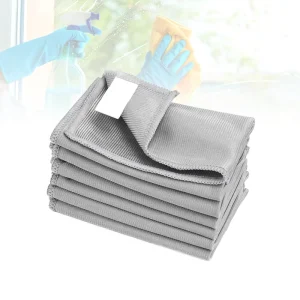 Car Glass Cleaning Drying Towel Eco Friendly Microfiber Cloth for Polishing Modern Square Home Appliance Kitchen Use