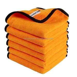 Car Microfiber Cloth Car Kitchen Towels 10pcs Pack 40*40cm 300gsm Microfiber Towel Cleaning Cloth Polishing