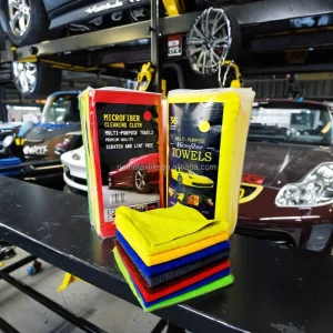 Car Microfiber Towel Microfiber Cleaning Towel 300gsm 36 Pieces Pack Custom logo Quick Drying Cloths Household Cleaning Towels