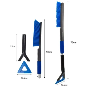 Car Snow Broom Brush Detachable Ice Scraper Hot Sell New Arrival Vehicle Cleaning Tool