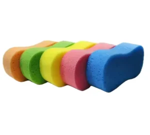 Car Wash Cleaning Foam Seaweed Design Sponge for Grout Detail Scrubbing Sponges Scouring Pads