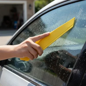 Car Wash Tools 11.8″ Flexible Car Drying Squeegee Silicone Water Blade for Window