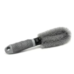 Car Wheel Brush PP Bristle 250mm Length 70mm Diameter for Wheel and Rim Tyre Cleaning Motorcycle Bike Washing