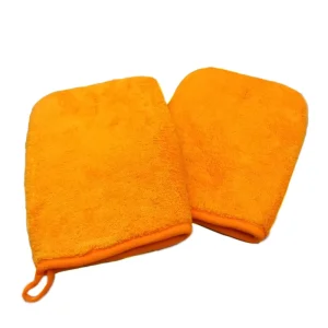 Car Wheel Glove Sponge Wash Mitt with Square Rectangle Design for Car & Household Cleaning