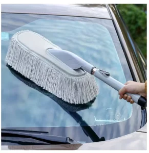 Car with Duster Dust Removal Wax Brush Car Retractable Brush Mother Set Car Wash Tool