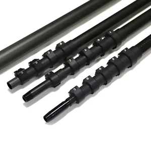 Carbon Fiber Extension Pole 1-6 Section OD 20-50mm Adjustable Telescopic Rod for Window Cleaning Inspection
