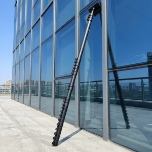 Carbon Fiber Telescopic Window Cleaning Pole High Reach Water Fed Glass Cleaning System for Home Commercial Use