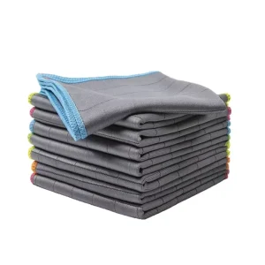 Carbon Microfiber Towels for Car Glass Window Polishing Cleaning Cloth