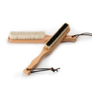 Cashmere Hat Suits Wool Coat Lint Brush Natural Soft Horse Hair Bristle Clothes Lint Remover Brush