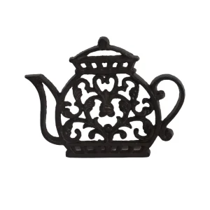 Cast Iron Tea Pot Mat Modern Traditional Heat-Resistant Non-Slip Base