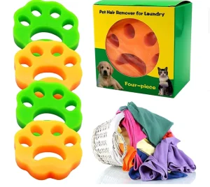 Cat Dog Hair Lint Pet Grooming Products Reusable Clothes Dryer Cleaning Laundry Tools Pet Fur Remover