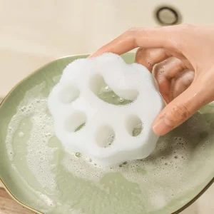 Cat Paw Kitchen Dishwashing Scrub Sponge