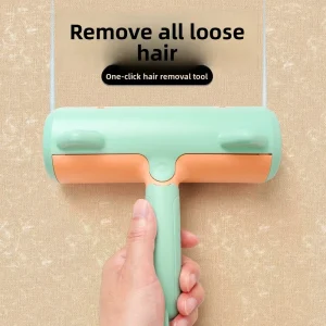Cat Roller Brush Plastic Electrostatic Adhesive Hair & Lint Remover Pet Hair Remover