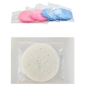 Cellulose Wood Pulp Sponge Scouring Pad Custom Made Facial Cellulose Cleaning Sponge