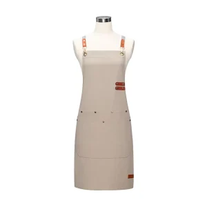 Chef Cooking Kitchen Apron for Man Restaurant Uniforms for Waiters Wait Staff Cotton Baker Satin Salon Apron