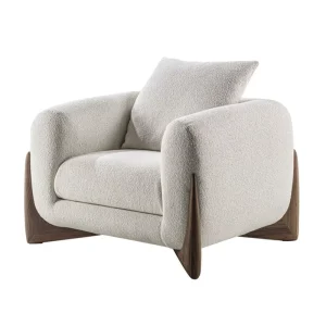 Chesterfield Sofa Set with Solid Wood Frame and Fabric Upholstery, 3+2+1 Seats