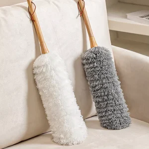 Chicken Wool Dust Removal Duster Household Indoor Special Cleaning with Extended Retractable Feather