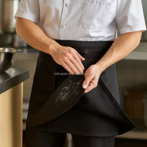 Chief Apron for Restaurants 4way Waist Apron Custom Design for Comfort & Style