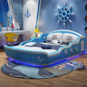 Children’s Convertible Wooden Bedroom Furniture Set for Hotel Dining & Living Rooms Modern Design