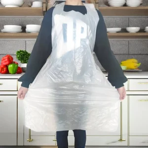 China Factory Customized High Quality Disposable Apron Medical Pe Plastic Aprons
