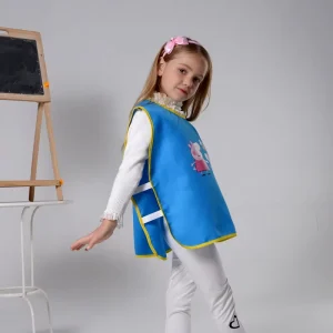 China Factory Drawing 4 Colors Waterproof Kids Apron for Painting