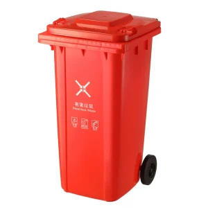 China Factory Household Pedal Type Outdoor Trash Can Plastic Material Lid Home Dustbin Kitchen Daily Waste Storage Rubbish Bin