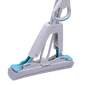 China Factory Large Sponge Mop Home Lazy Hand Free Cleaning Sponge Mop