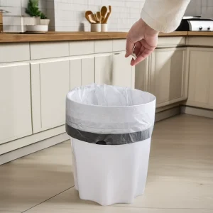 China Heavy Duty Plastic Bag Garbage Scented Trash Bag Drawstring Garbage Bag 60 Liter
