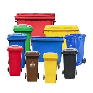 China High Quality Outdoor 240L Large Recycle Plastic Garbage Trash Can Bin Dustbins