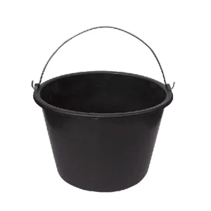 China Manufacturer 12L Plastic Cement Bucket With Metal Handle Construction Bucket Builders Bucket