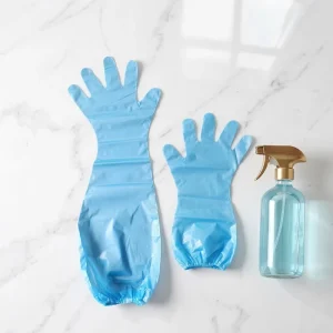 China Manufacturer Food Grade Waterproof Eco-Friendly Disposable Polythene Plastic TPE CPE PE Medium Thickness Hand Gloves