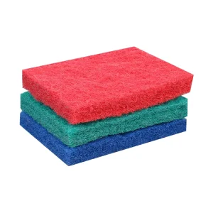 China Manufacturer Non-Scratch Scouring Pad Rolls for Sponges 2CM Thickened Durable Bulk Kitchen Cleaning Pads Supplier