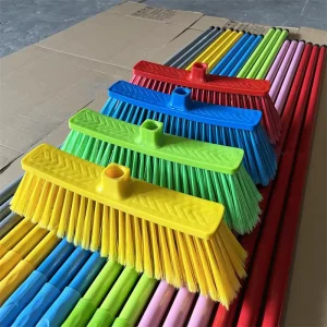 Chinese Broom Factory Floor Cleaning Plastic Broom in Household Items
