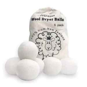 Christmas Wool Felt Clothes Dryer Balls for Laundry Decorations Christmas-themed Laundry Discs