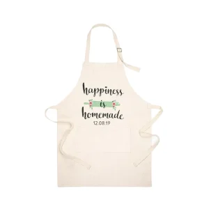 Classic Design Plain Premium 420gsm Reusable Sublimation Blanks Linen Apron Machine Washable Anti pilling Eco Friendly Christmas
