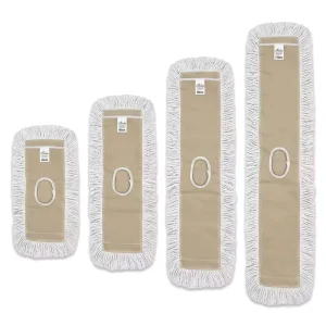 Classic White Yarn Oxford Cloth Mop Head 4 Sizes Optional Wet Mop Refill for Household Commercial Cleaning