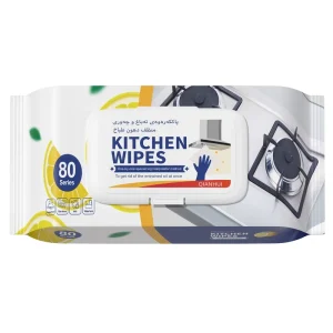 Clean Kitchen Wipes Powerful Oil Stain Household Disposable Cleaning and Strong Oil Removal Range Hood Wet Wipes