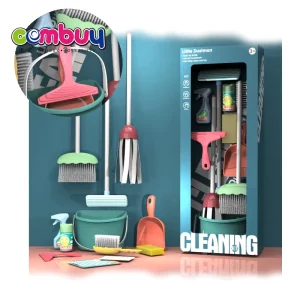 Clean up Housework Kits 12 Pcs Tool Set Kids Home Cleaning Toys