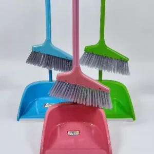 Cleaning Brush Broom Dustpans Set Home for Floor Sweeper Garbage Cleaning Stand up Broom Dustpan Set Cleaning Tools