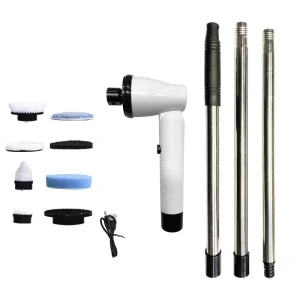 Cleaning Brush Heads for Cleaning Floor Bathtub Window Bathroom Electric Spin Scrubber Clean Tools