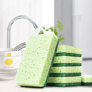 Cleaning Brush Magic Sponges Eraser Dishwashing Wood Pulp Cotton Sponge Scouring Pad Wipe Sponge Kitchen Bathroom Accessory