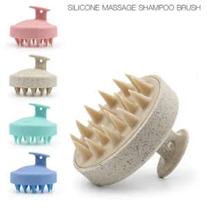 Cleaning Brush Silicone Shampoo Brush Body Massage Brush Bath Shower Brush Salon Hairdressing Tool Scalp Massage Comb Hair