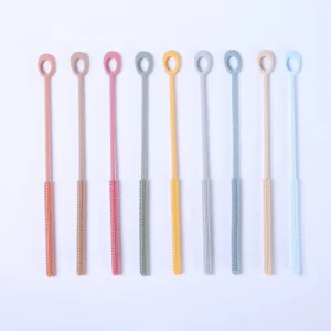 Cleaning Brush for Silicone Straws and Bottles Long Handle Gap Water Set H60