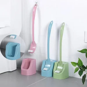 Cleaning Brush with a Drain Base Arc Curve Decontamination More Thoroughly Household Brush Fit Toilet Design Toilet Brush