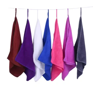 Cleaning Cloth Hand Towel Microfiber Knitted Car Cleaning Solid Color Acceptable 10pcs for Washing Car MHC
