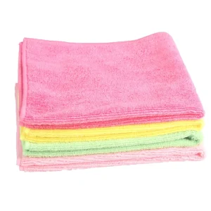 Cleaning Cloth with Strong Water Absorption Thick and Non Shedding Texture Soft and Ultra fine Fiber Cleaning Cloth