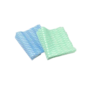 Cleaning Cloths Supplier Spunlace Nonwoven Fabrics Wet and Dry Washable Reusable Clean Wipers