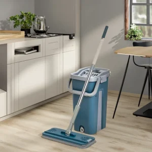 Cleaning Handle Type Mop 360 Degree Rotating Mop Set House Cleaning Mop Bucket