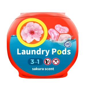 Cleaning Products 3 in 1 Laundry Detergent Pods Laundry Beads Detergent Wash Clothes